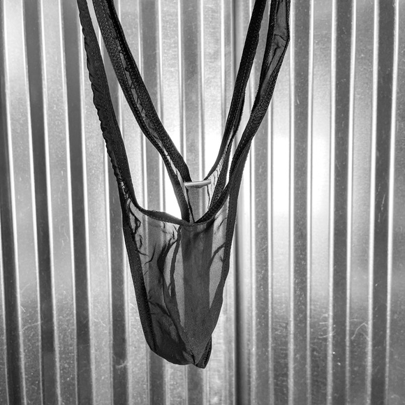 NDS Wear Men's Sheer Bodysuit Thong - Picture 5 of 8